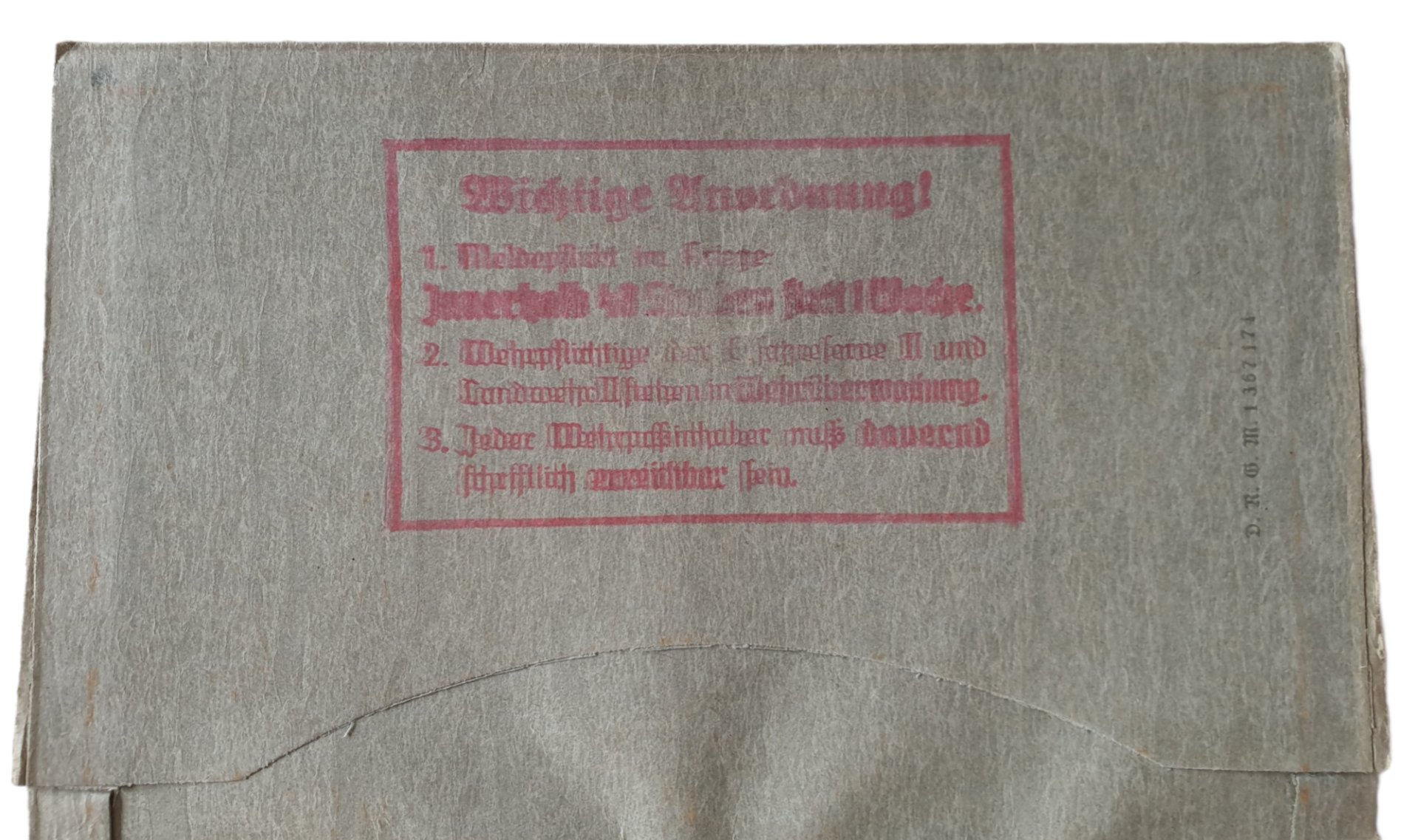 Wehrpass - Wehrpflichtiger Bitterfeld — image 11