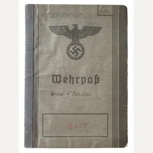 Wehrpass - Wehrpflichtiger Bitterfeld