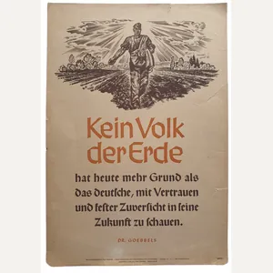 NSDAP Wochenspruch 1942 folge 45 Joseph Goebbels