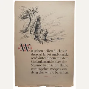 NSDAP Wochenspruch 1942 folge 48 Gorch Fock