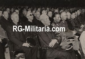 Original WW2 Italian Press Photo - Gathering NSKOV, National Socialist …