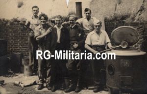 Original WW2 Dutch Liberation Photo - CD Civil Defense NBS …