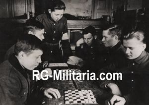 Original WW2 Italian Press Photo - Ostvolker Wehrmacht volunteers in …