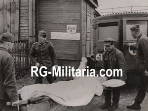 Original WW2 Italian Press Photo - Russian Ostvolker Wehrmacht volunteers …