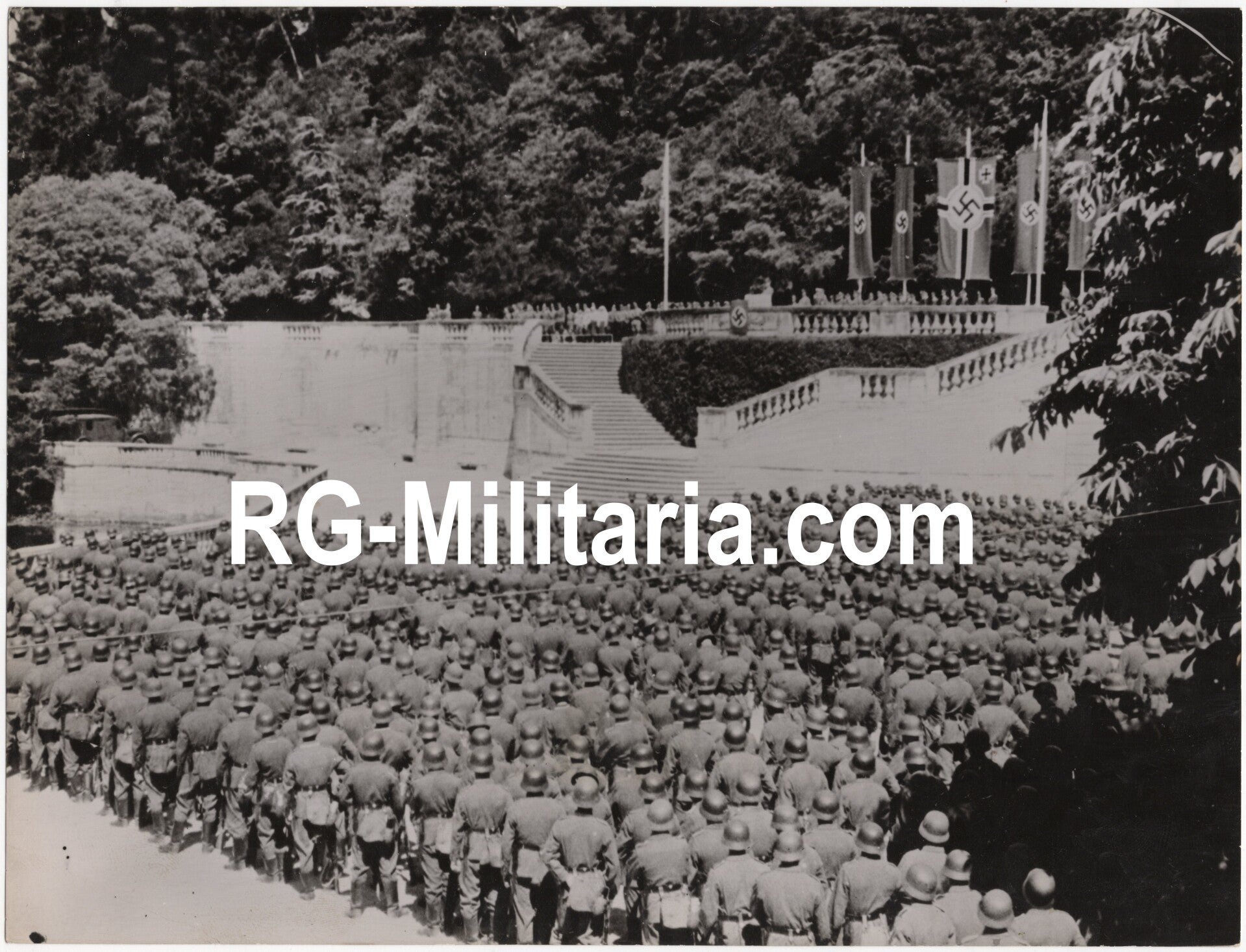 Original WW2 Italian Press Photo - Panzer-Grenadier-Division Feldherrnhalle on wait, June (1943) — image 3