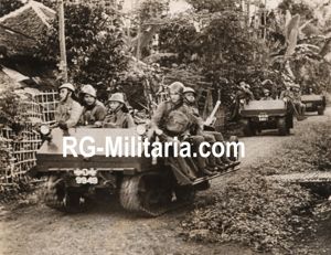 Original WW2 US Press Photo - Dutch soldiers in Batavia, …