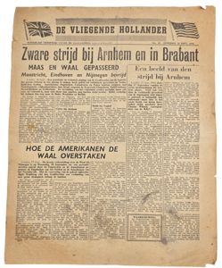 Original WW2 Dutch Leaflet - XH 35 De Vliegende Hollander …