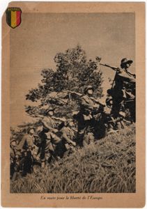 Original WW2 Walloon Waffen SS Postcard - Légion Wallonie ''En …