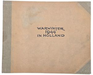 Original WW2 Dutch Book - Warwinter 1944 in Holland, Fré …