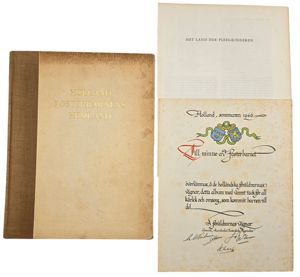 Original WW2 Swedish Book - Holland Fosterbarnens Hemland (1946)