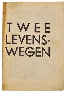 Original WW2 Flemish Collaboration Brochure - Twee Levenswegen