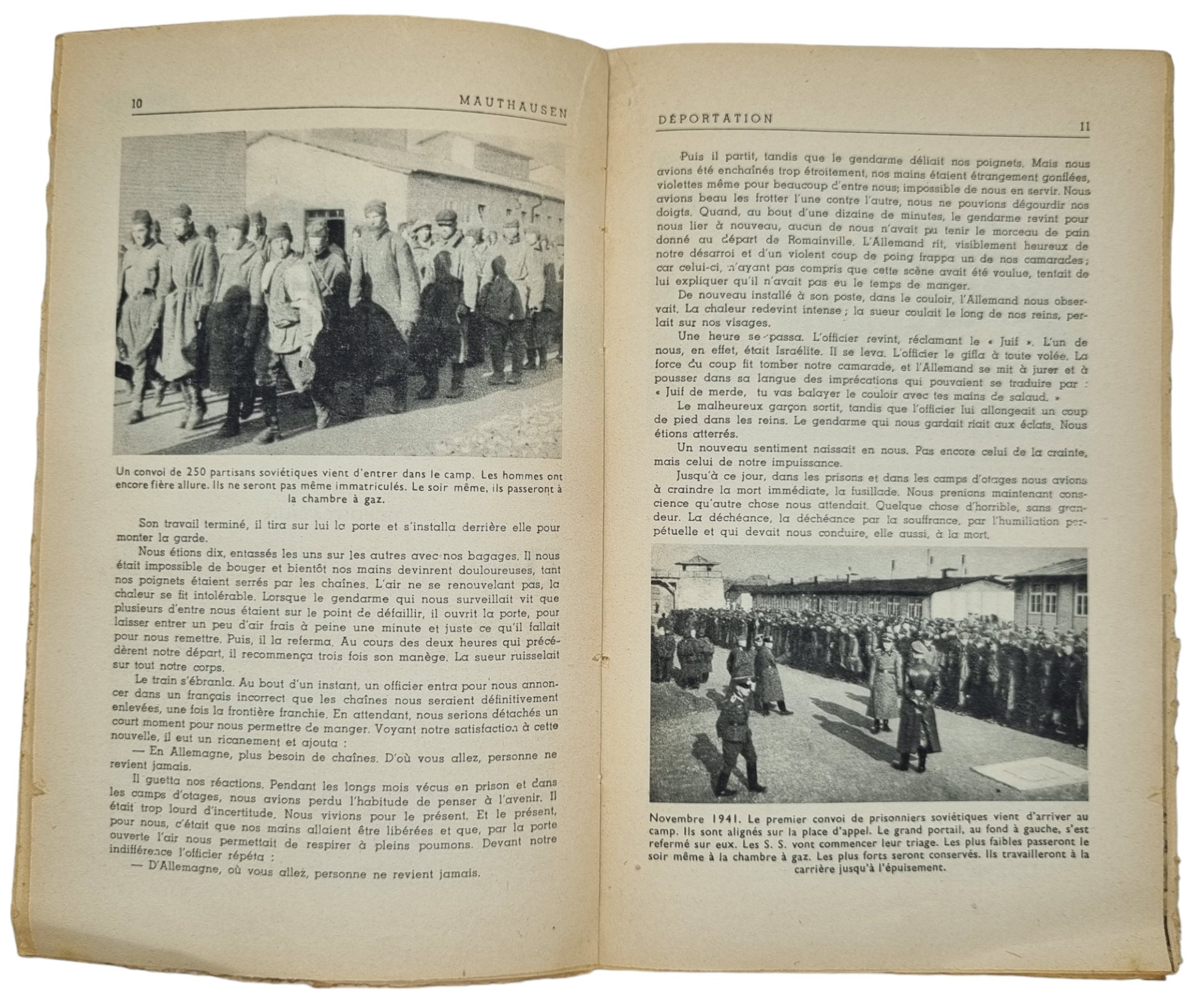 Original WW2 French Brochure - Mauthausen, Paul Tillard (1945) — image 5