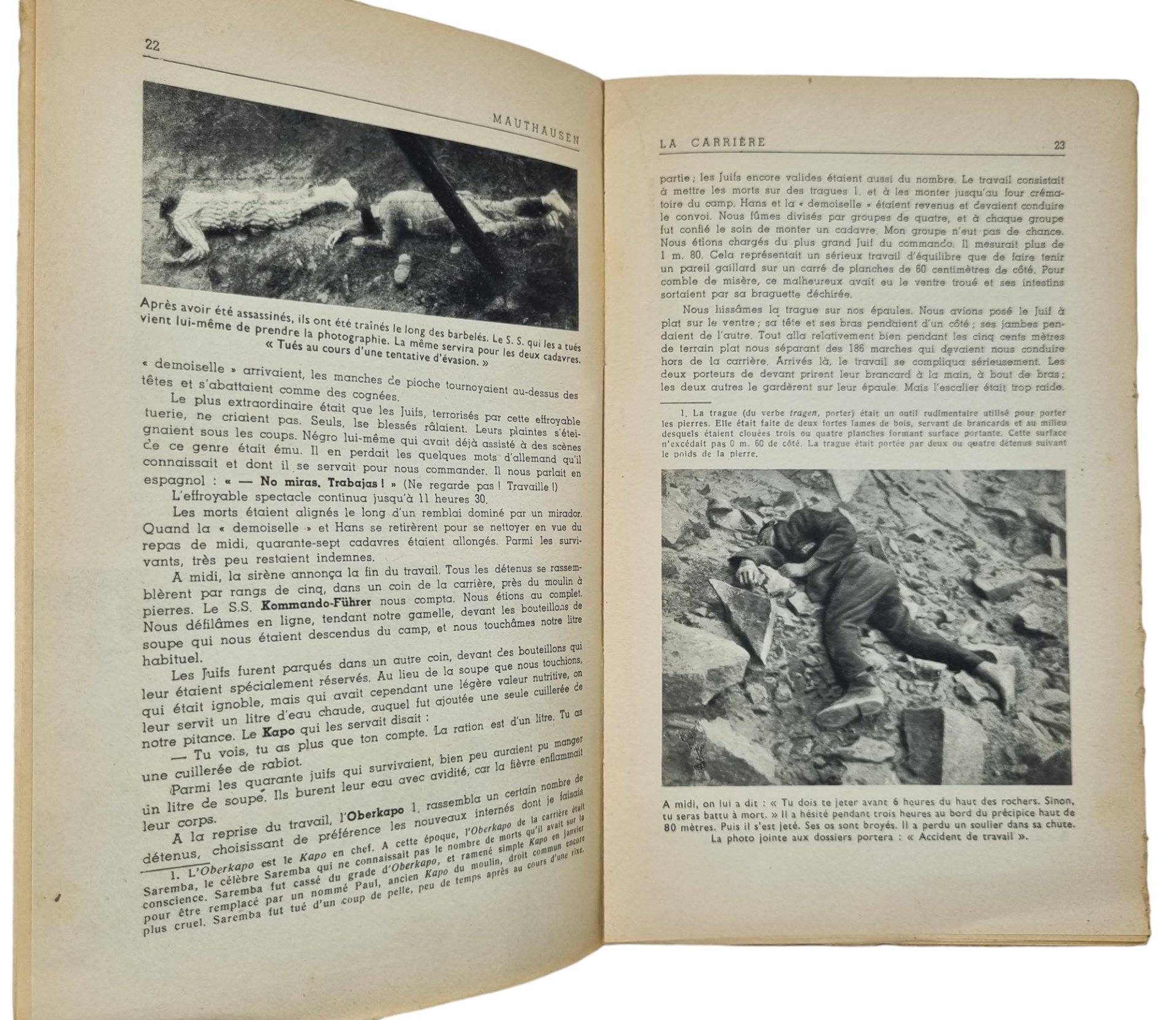 Original WW2 French Brochure - Mauthausen, Paul Tillard (1945) — image 7