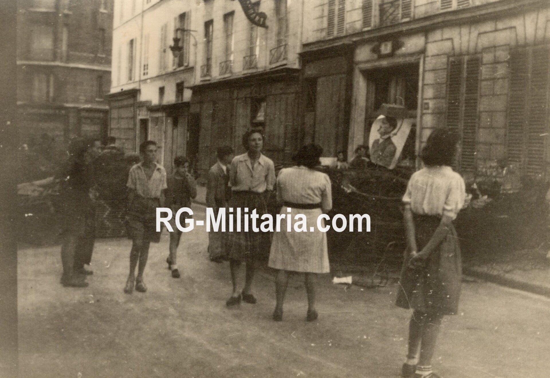 Original WW2 French Photo - Liberation of Paris, France (1944) — image 5
