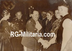 Original WW2 French Press Photo - Hermann Göring during his …