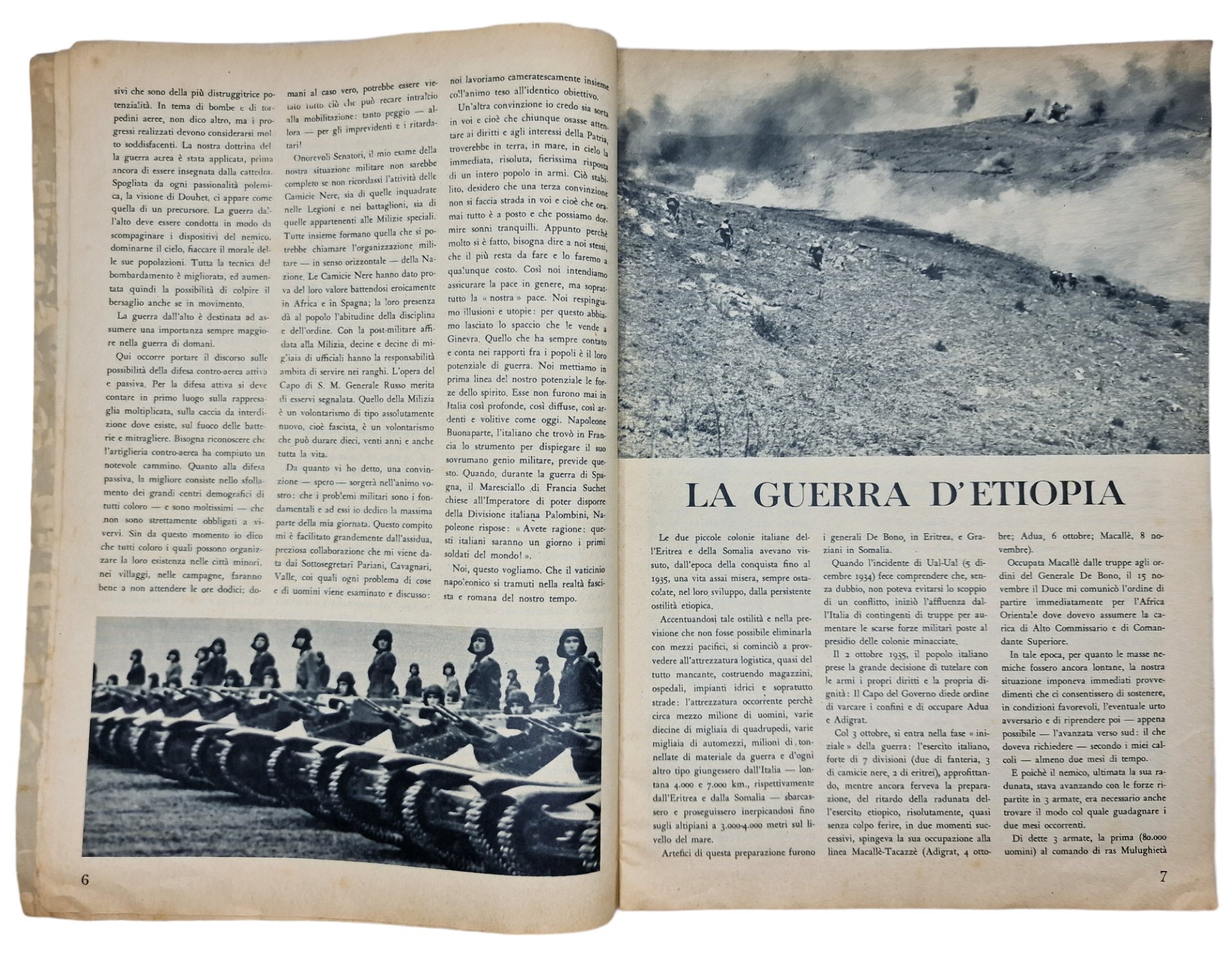 Original WW2 Italian Brochure - Le Forze armate D'Italia (1938) — image 3