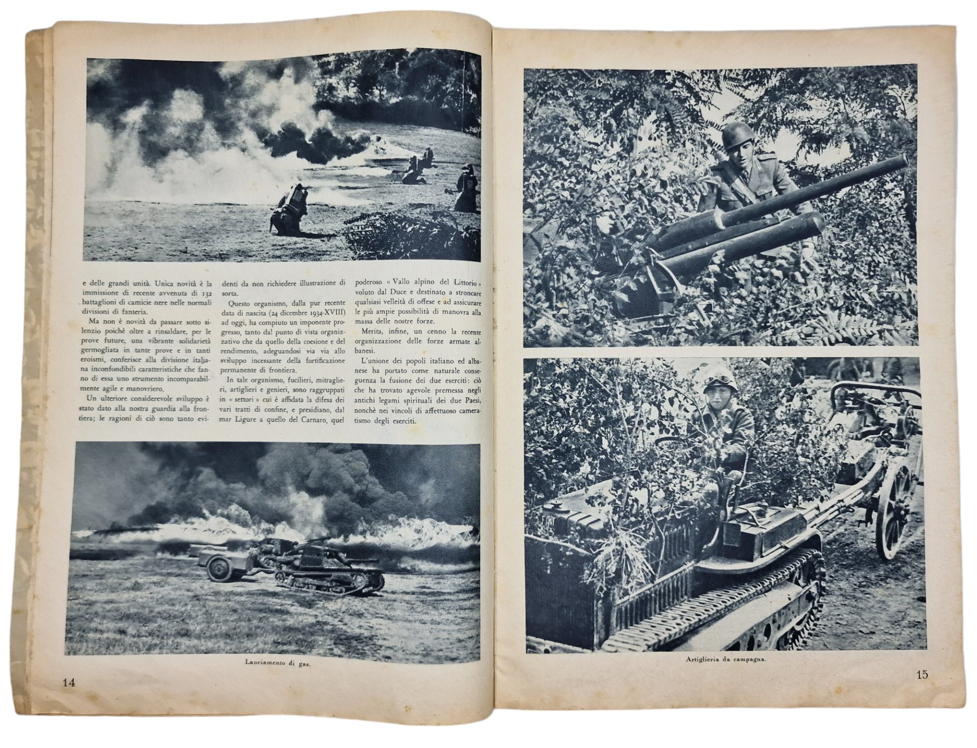 Original WW2 Italian Brochure - Le Forze armate D'Italia (1938) — image 4