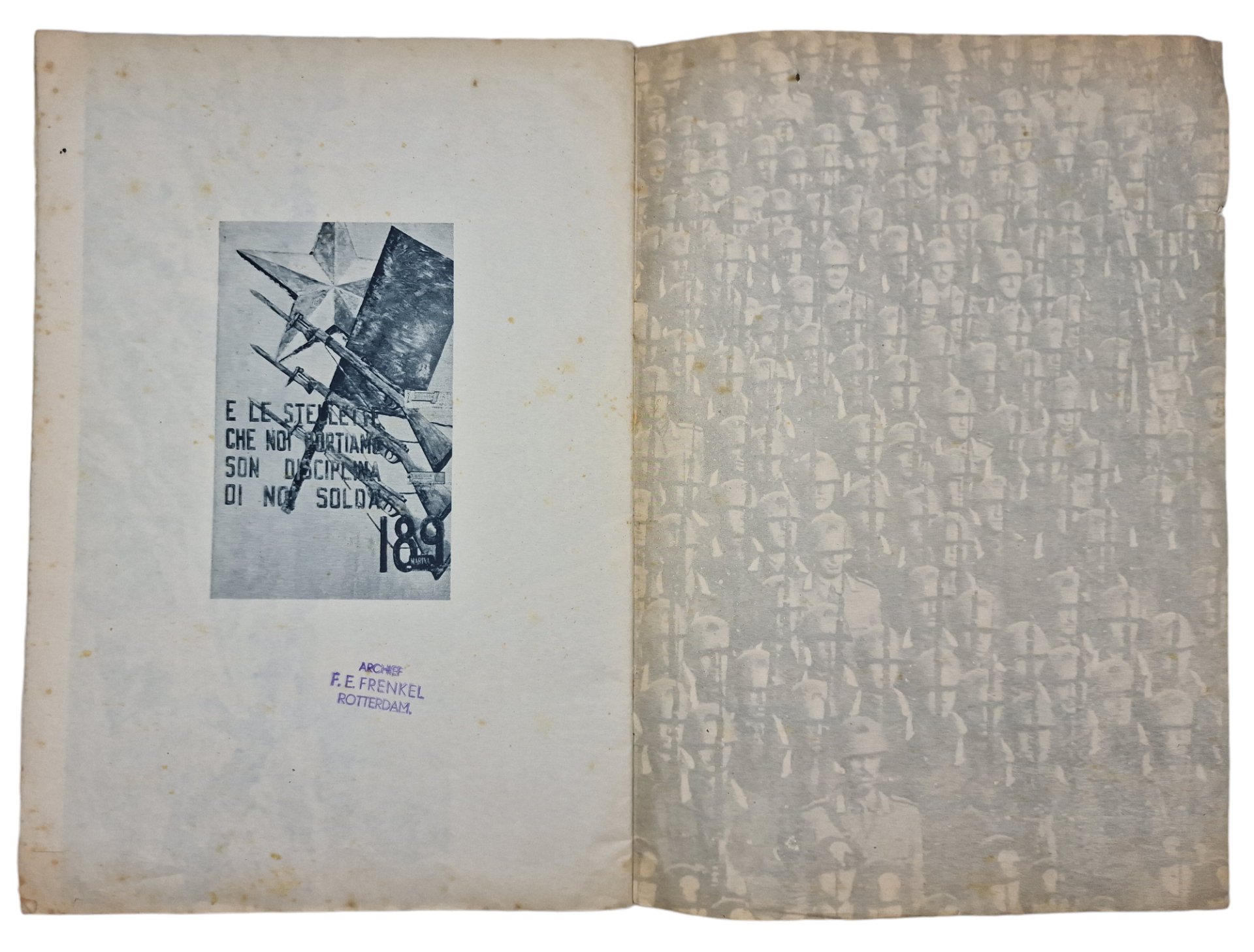 Original WW2 Italian Brochure - Le Forze armate D'Italia (1938) — image 5