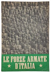 Original WW2 Italian Brochure - Le Forze armate D'Italia (1938)