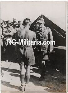 Original WW2 Spanish Press Photo - Knights Cross General at …