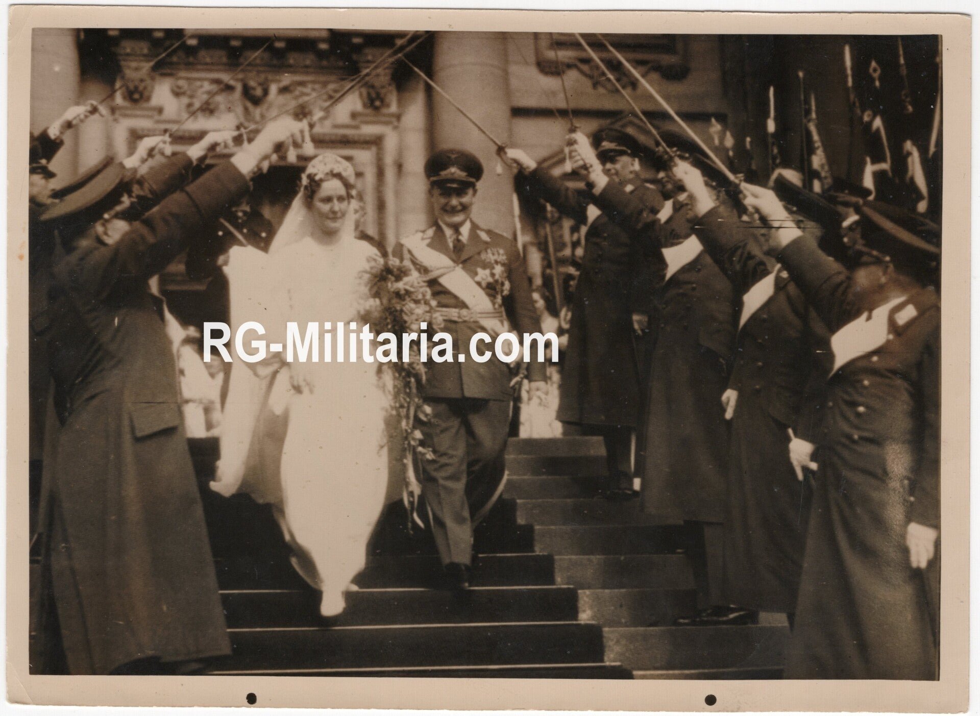 Original WW2 French Press Photo - Hermann Göring wedding with Emmy Sonnemann, Berlin (1935) — image 3