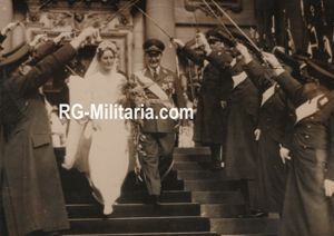 Original WW2 French Press Photo - Hermann Göring wedding with …