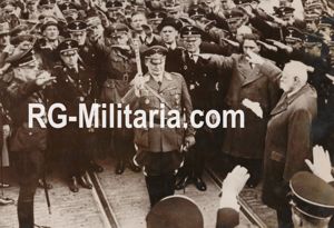 Original WW2 French Press Photo - Luftwaffe Reichsmarschall Hermann Göring …