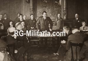Original WW2 French Press Photo - Luftwaffe Reichsmarschall Hermann Göring …
