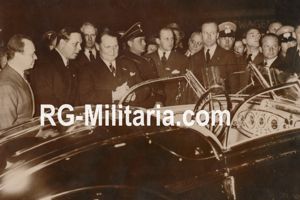 Original WW2 French Press Photo - Luftwaffe Reichsmarschall Hermann Göring …