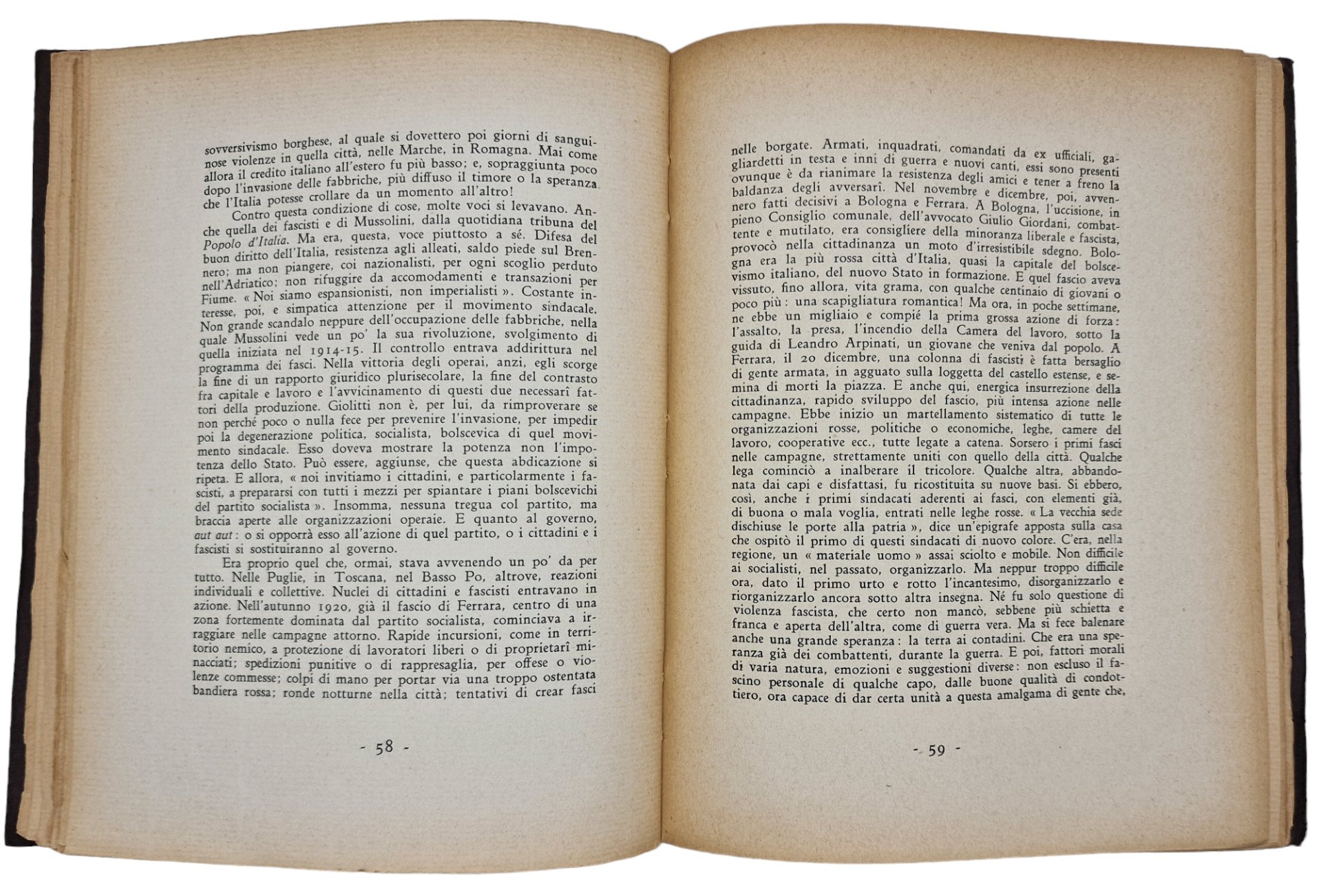 Original WW2 Italian Book - La Dottrina del Fascismo, Benito Mussolini, Gioacchino Volpe (1933) — image 7