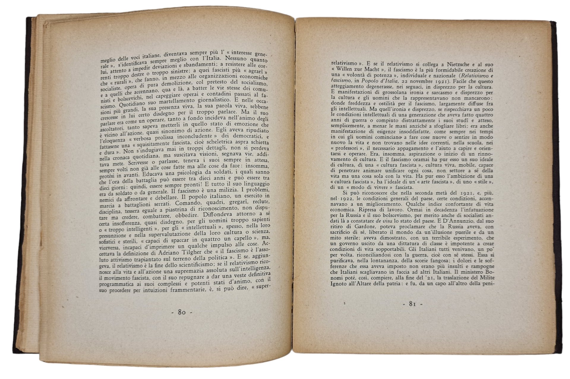 Original WW2 Italian Book - La Dottrina del Fascismo, Benito Mussolini, Gioacchino Volpe (1933) — image 8