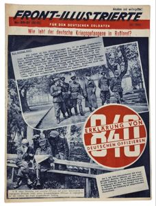 Original WW2 Russian Leaflet - Front Illustrierte für den Deutschen …