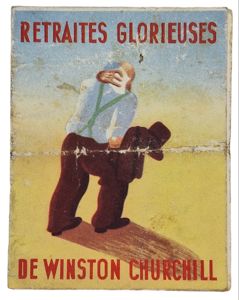 Original WW2 French Document - Retraites glorieuses de Winston Churchill …