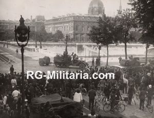 Original WW2 French Press Photo - Liberation of Paris, France …