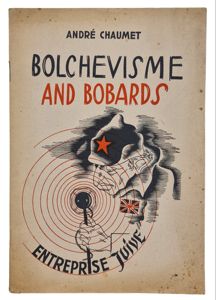 Original WW2 French Antisemitic Brochure - Bolchevisme and Bobards Enterprise …