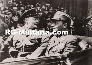 Original WW2 French Press Photo - Reichsmarschall Hermann Göring with …