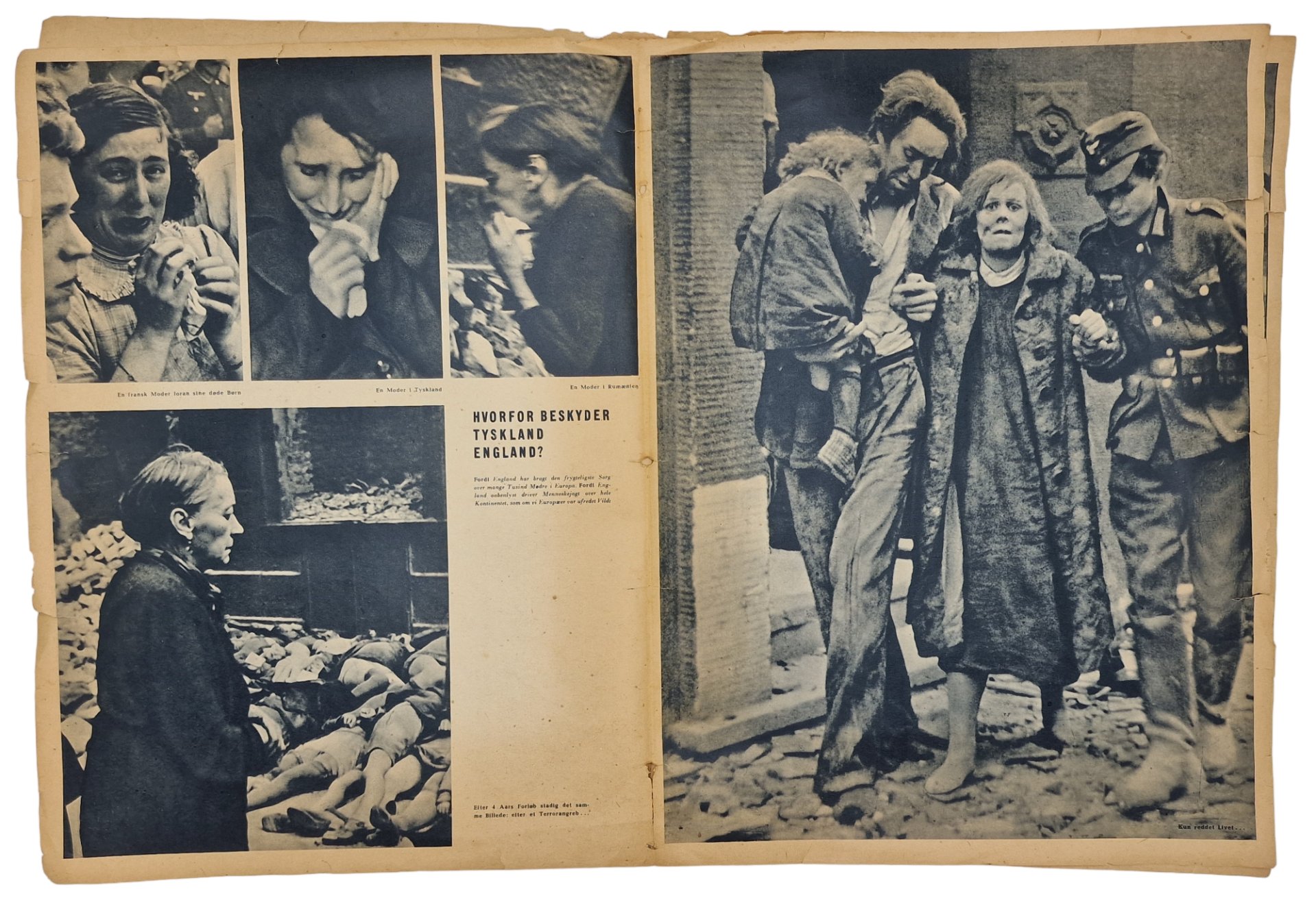 Original WW2 Danish Magazine - Signal Extra V2 ''Hvorfor Tyskland beskyder England'' (1944) — image 3