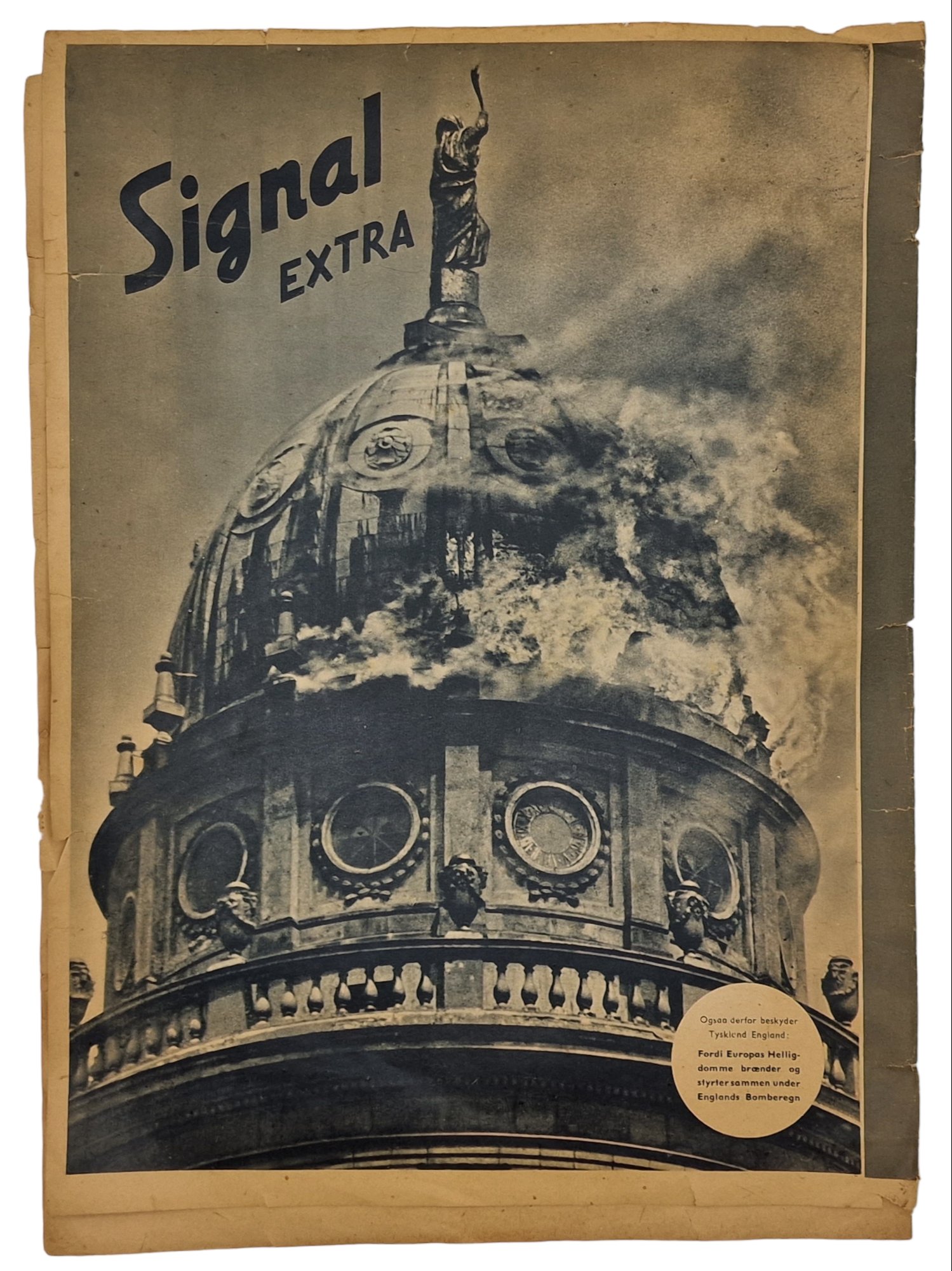 Original WW2 Danish Magazine - Signal Extra V2 ''Hvorfor Tyskland beskyder England'' (1944) — image 5