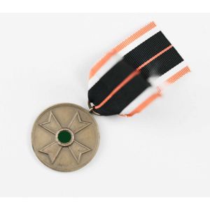 Kriegsverdienstmedaille 1939 am frühen orangenen Band