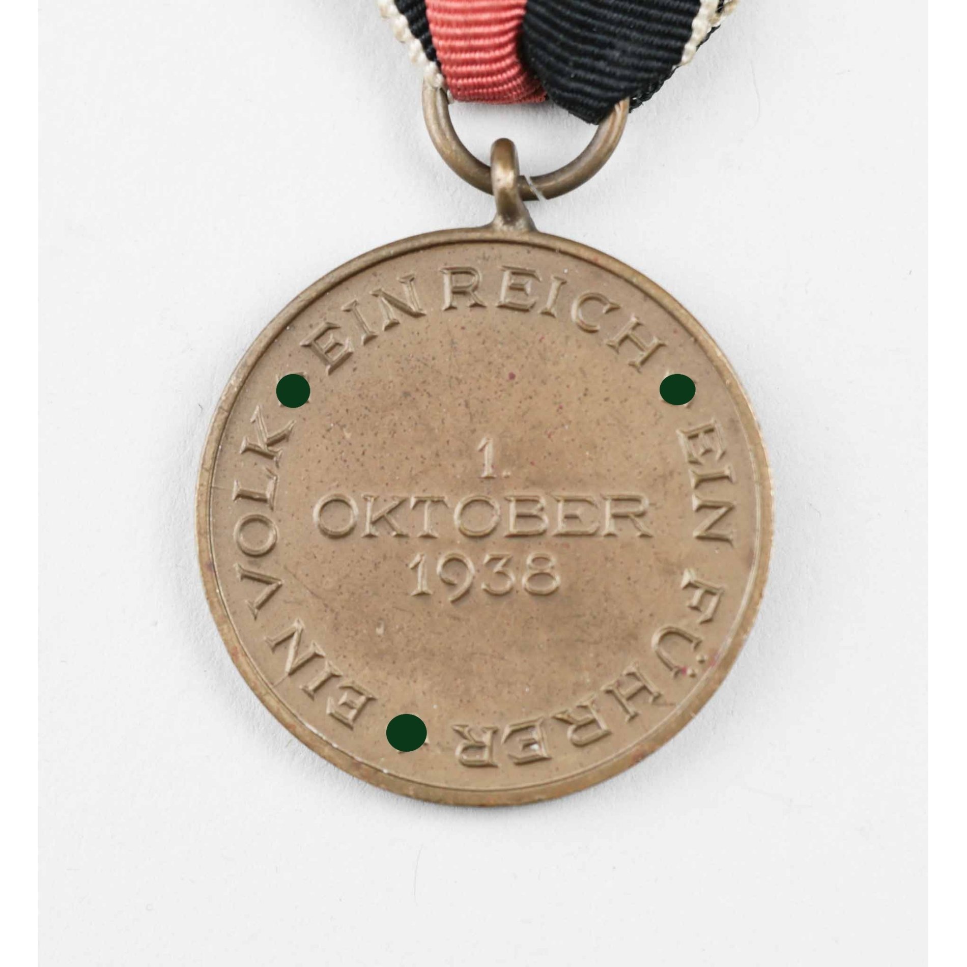Oktobermedaille Zur Erinnerung An Den 1.Oktober 1938 — image 4
