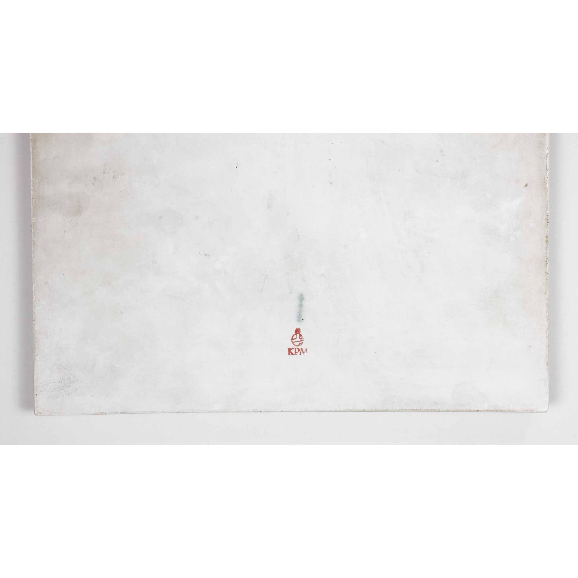 roße Porzellan Tafel Ritterkreuzträger „Major Kübler' Panzer-Lehr-Regiment 1942 KPM Porzellan — image 8