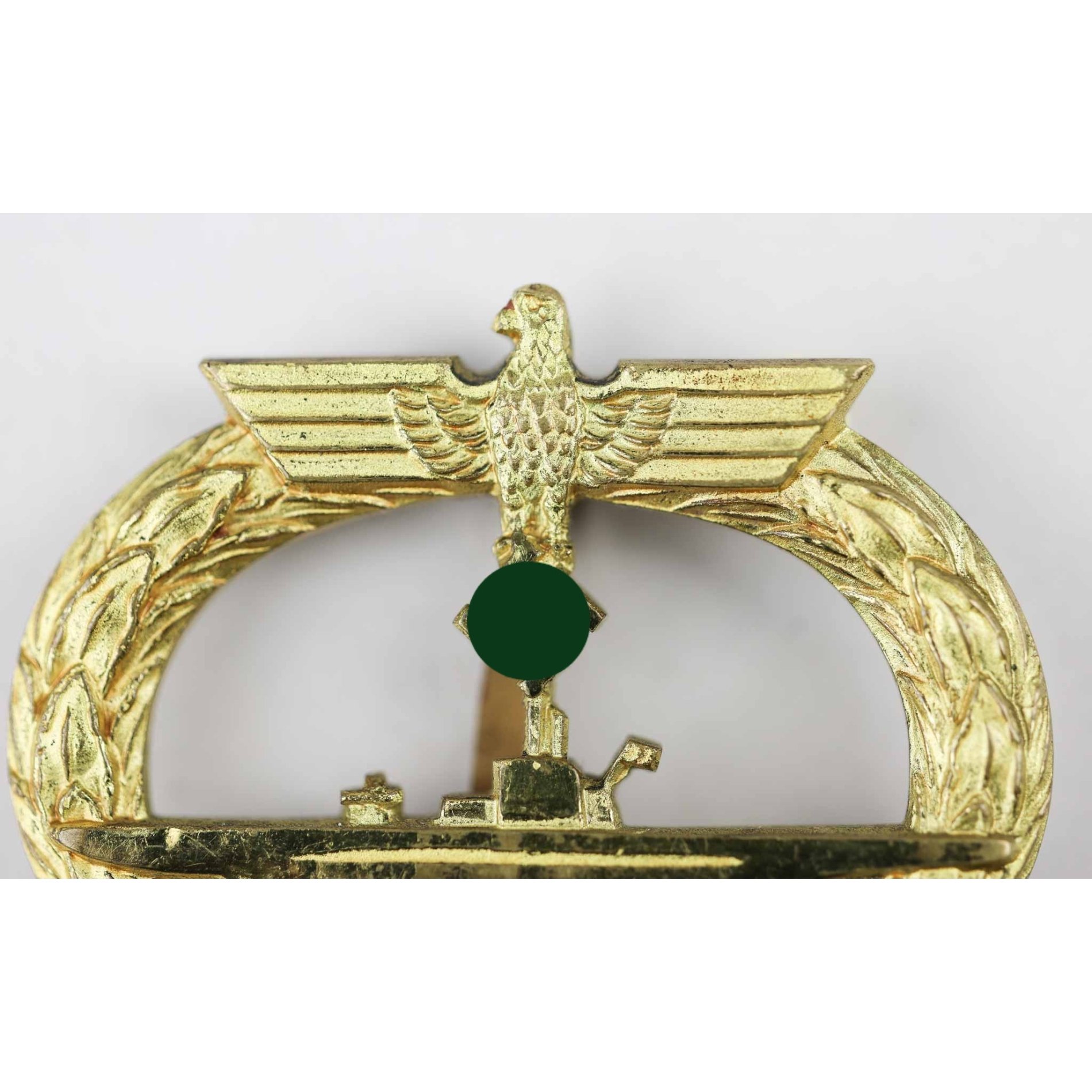 U-Boot Kriegsabzeichen Schwerin, Berlin68 Markiert! Zustand 1 Selten! — image 3