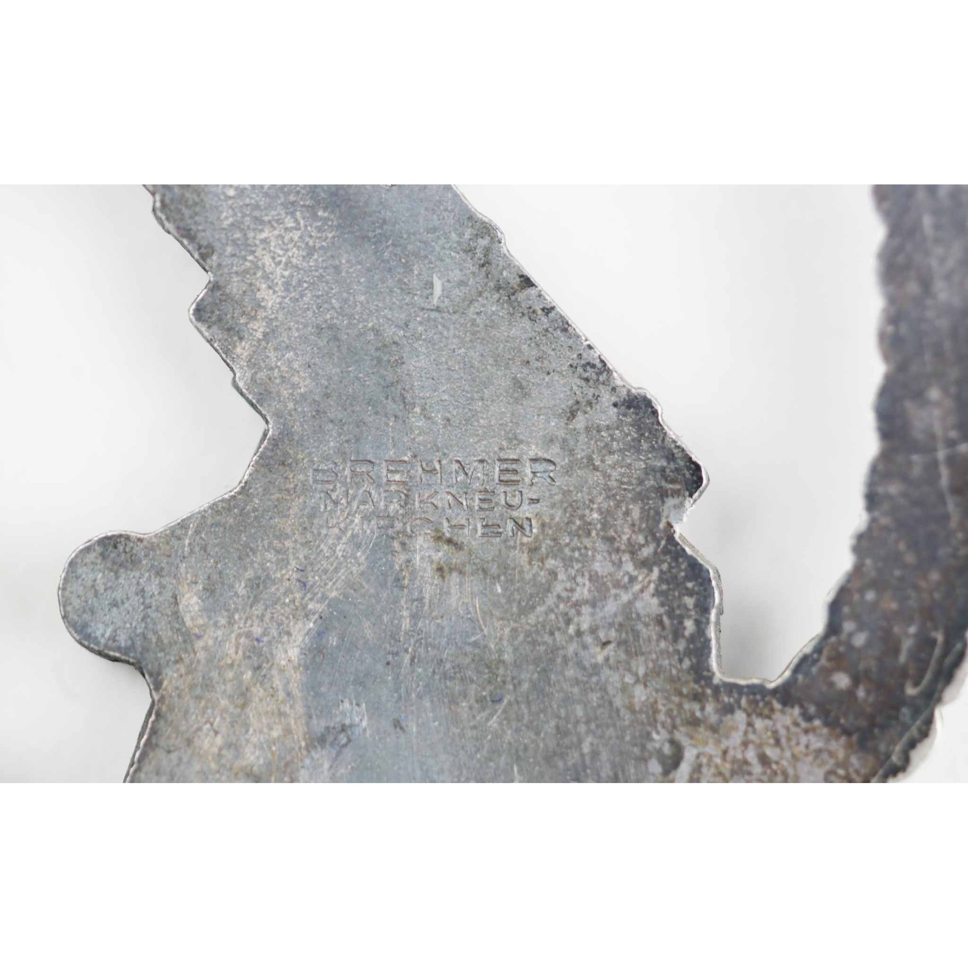 Luftwaffe Flakkampfabzeichen im Etui, Herst. Gustav Brehmer in Buntmetall! — image 7