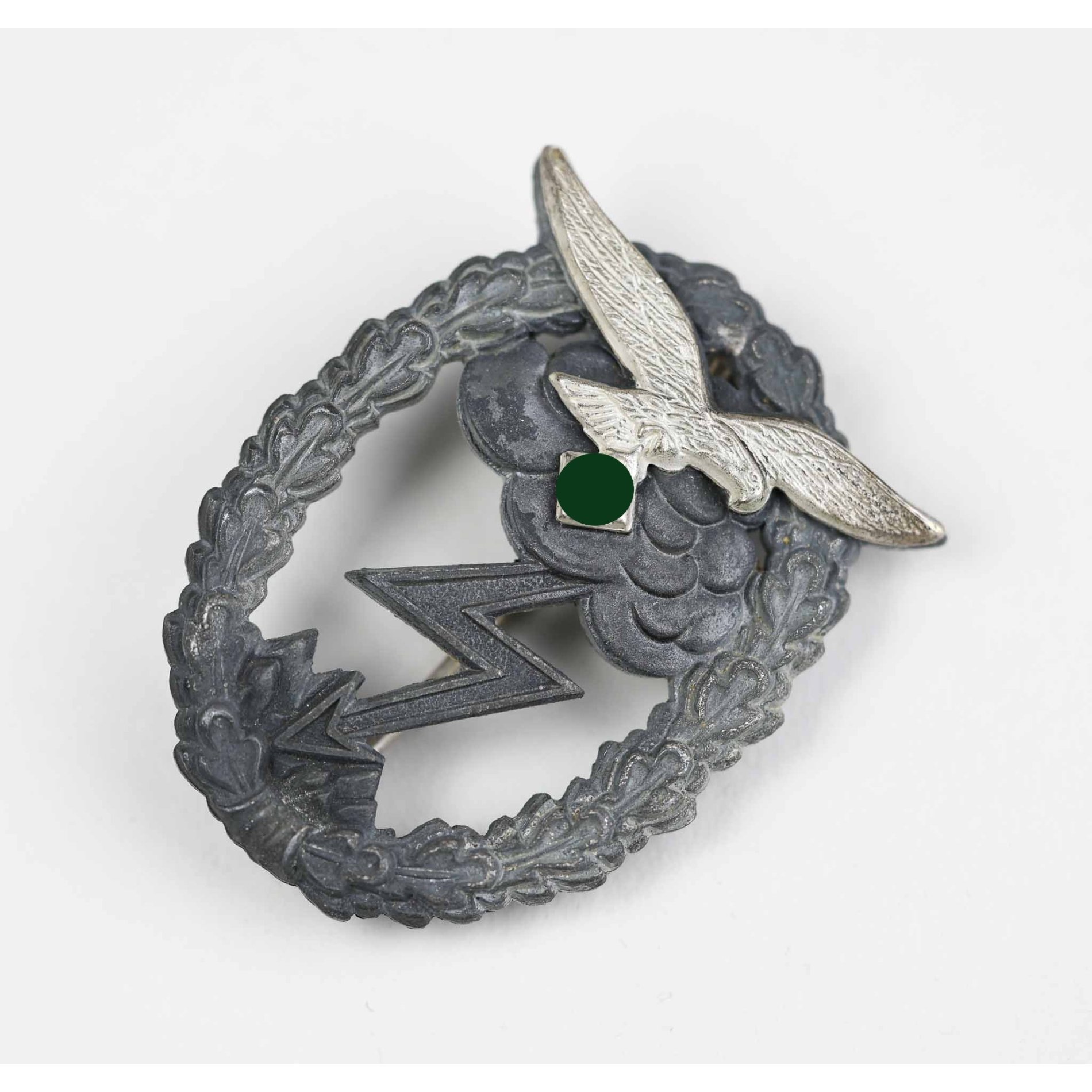 Erdkampfabzeichen der Luftwaffe in Verleihungstüte, Zustand 1 MINT — image 3