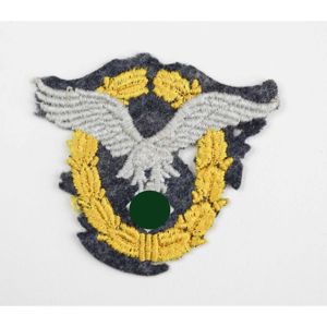 Stoffausführung Gemeinsames Flugzeugführer u. Beobachterabzeichen