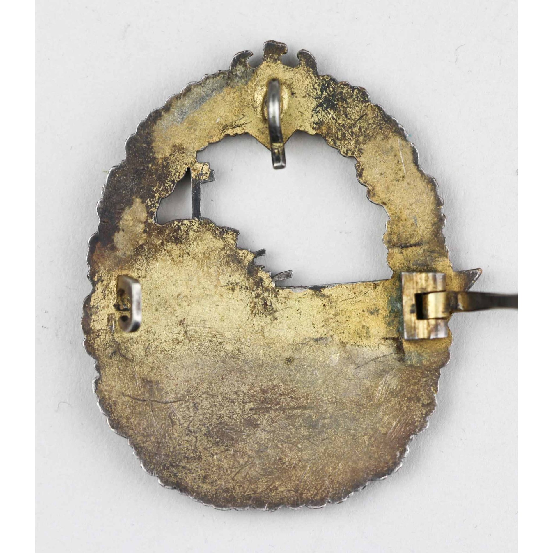 Zerstörerkriegsabzeichen der Kriegsmarine Buntmetall — image 4