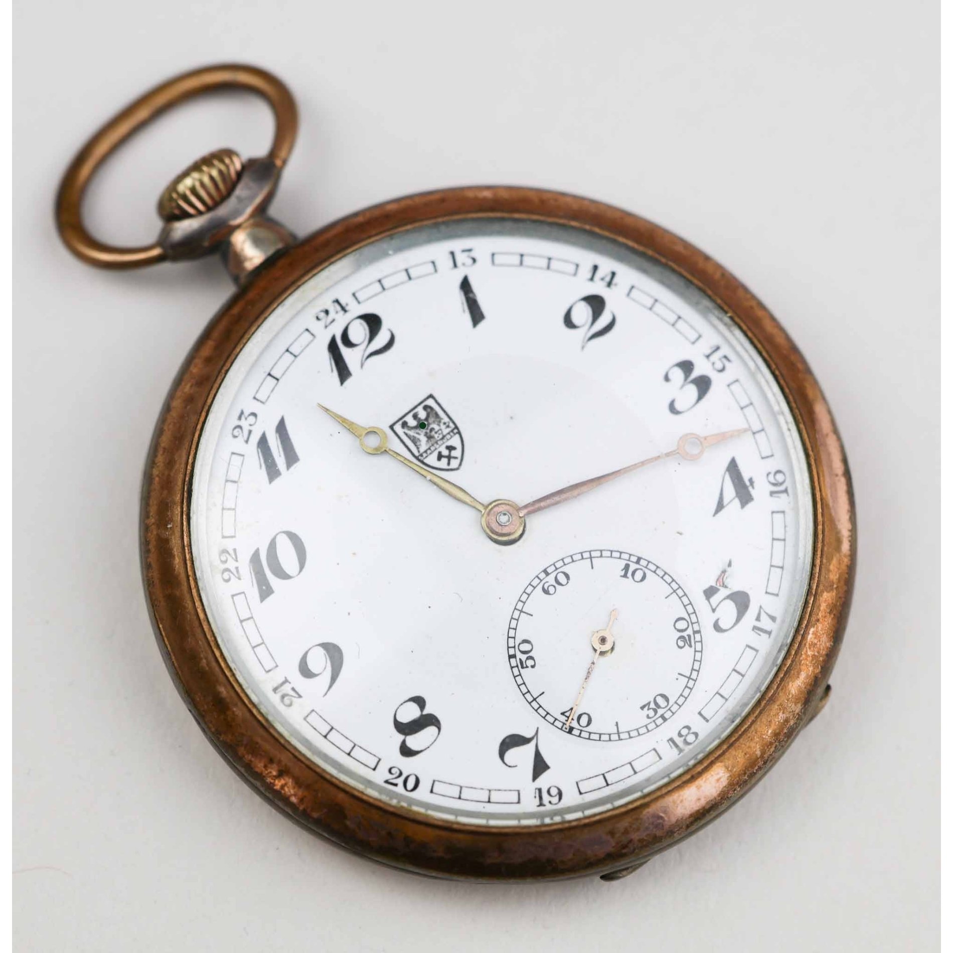 3.Reich Geschenk Taschenuhr der Preußischen Saargruben AG von 1938 im originalen Etui, selten! — image 3