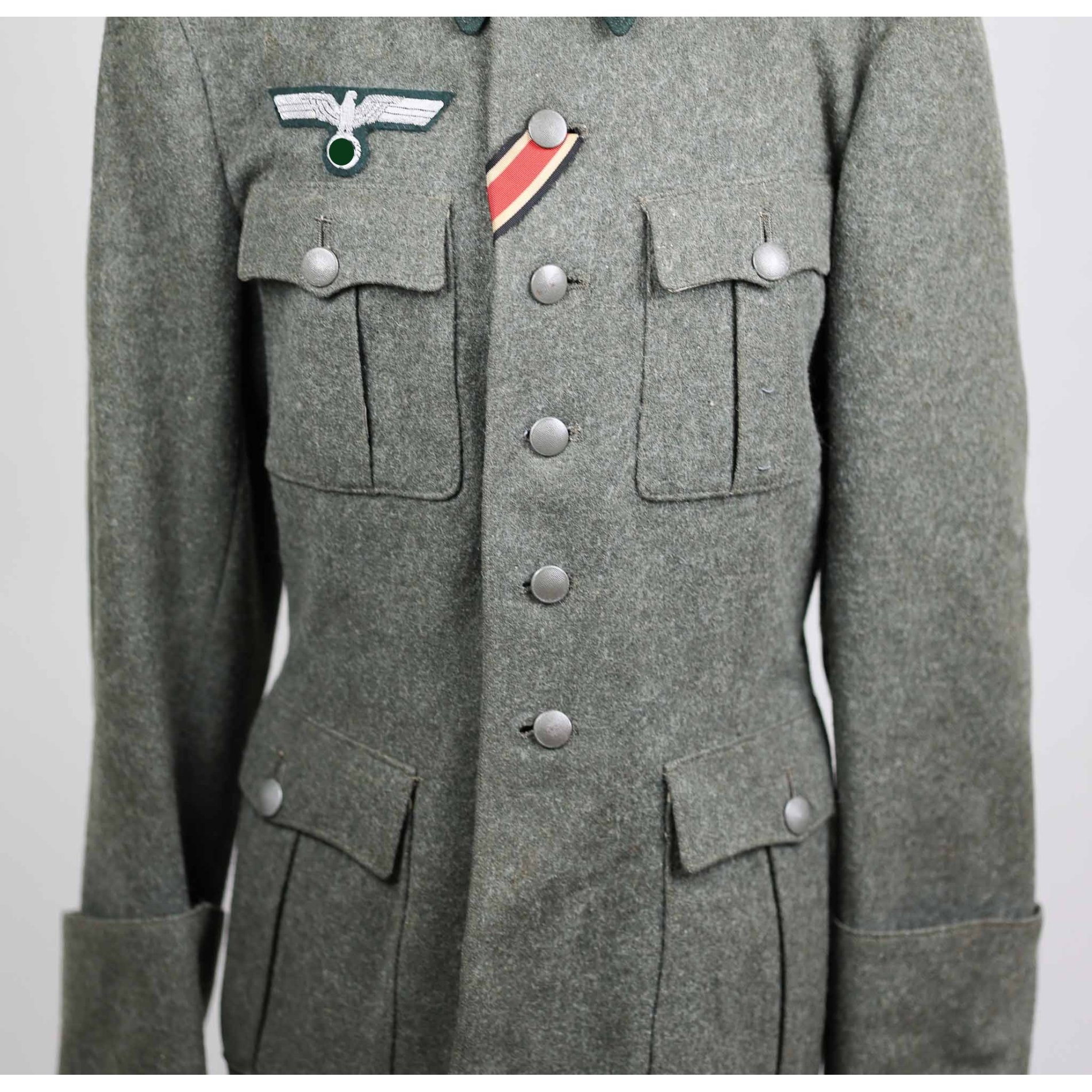 Wehrmacht Feldbluse für einen Leutnant im Panzer Grenadier Regiment — image 5