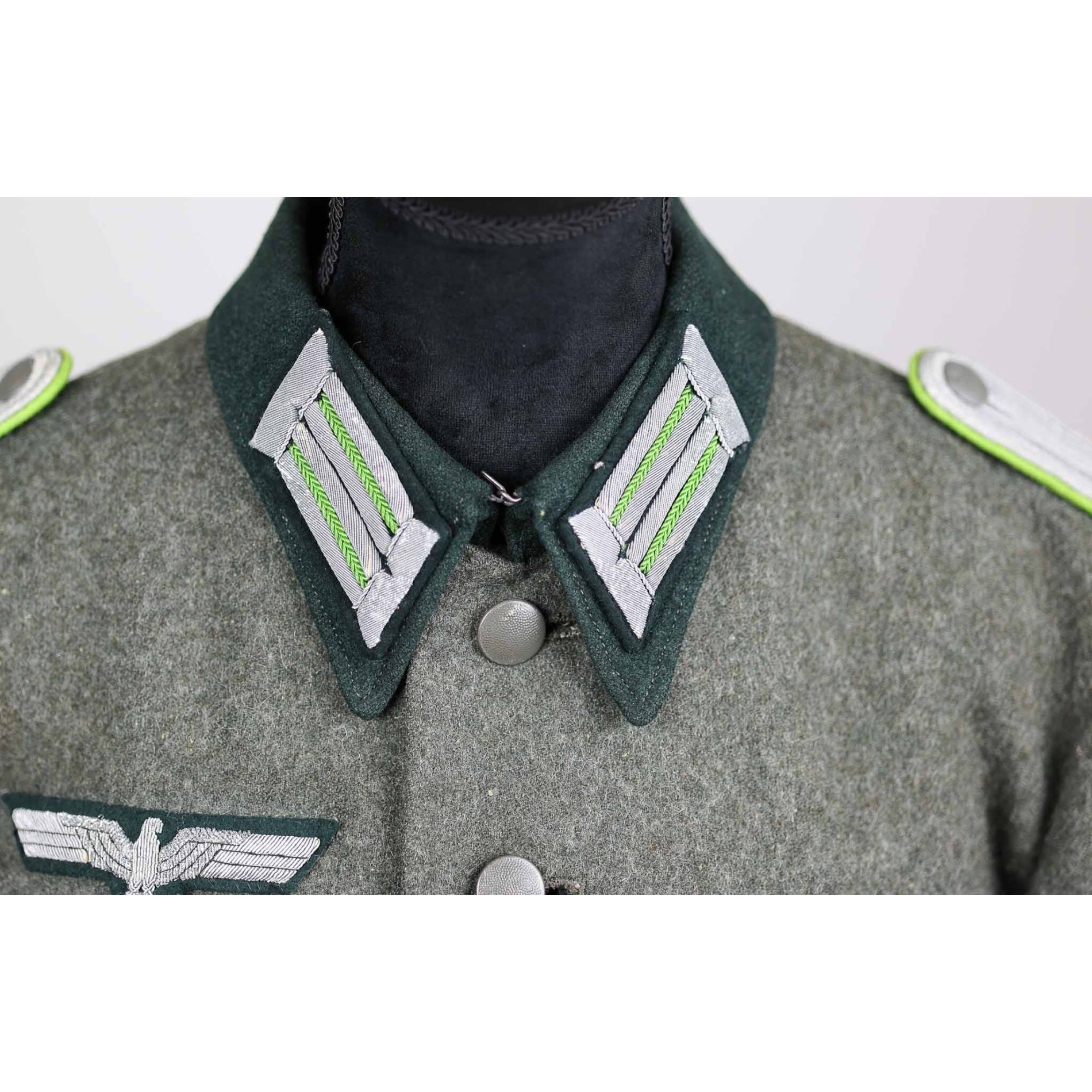 Wehrmacht Feldbluse für einen Leutnant im Panzer Grenadier Regiment — image 8