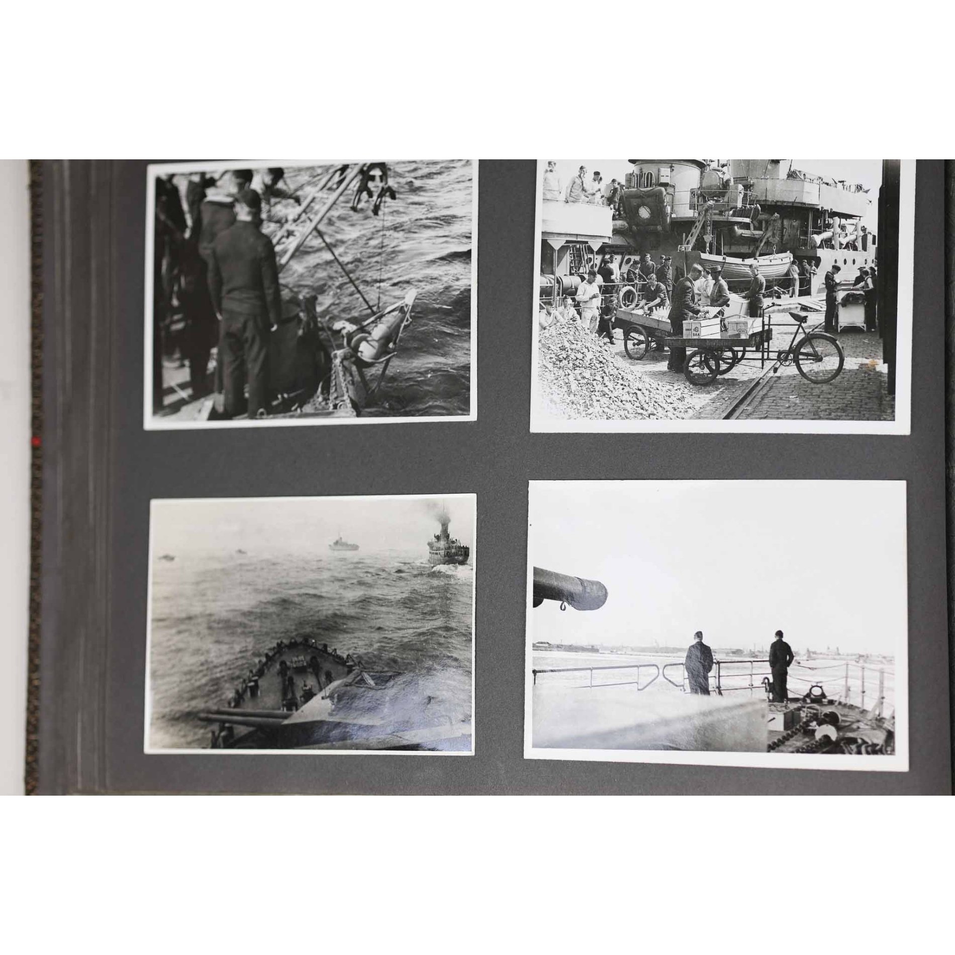 Kriegsmarine Nachlass Fotoalbum Kanonenboot K1 & 'Bluecher' — image 14